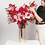 Endless Love Roses Arrangement Stand