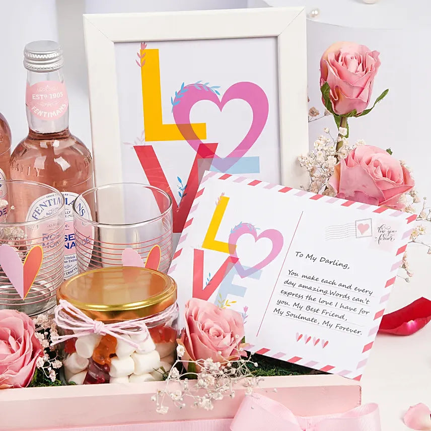 Love Postcard Hamper