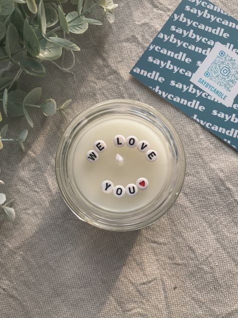 SECRET MESSAGE CANDLE