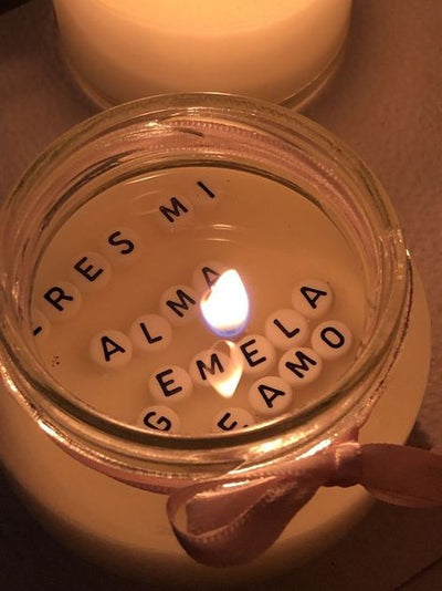 SECRET MESSAGE CANDLE