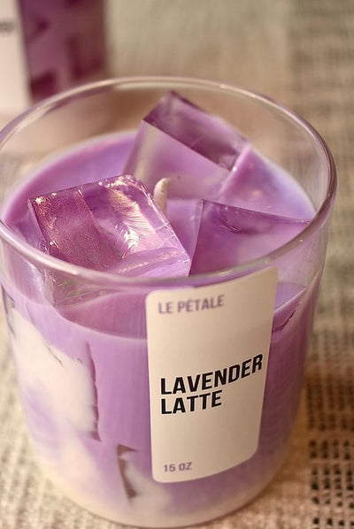 Lavender Latte Candle® - Golden Flame