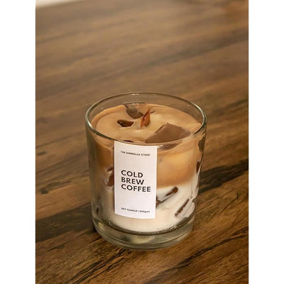 Cold Brew Coffee Candle - Golden Flame